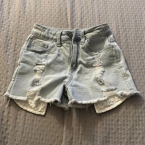 ☀️ Girls Denim Mini Mom Short SZ 10